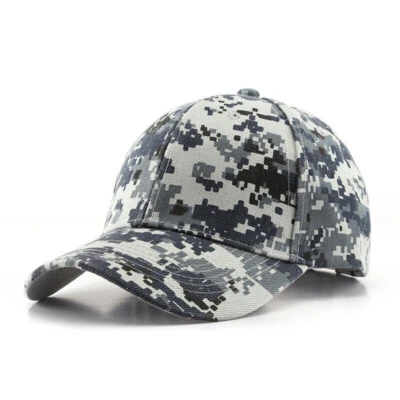 Adjustable Unisex Camouflage Baseball Cap Sun Outdoor Hat Sport Casual Headgear.