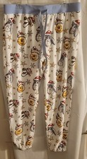 NEW Disney Winnie the Pooh Ladies Sleep Jogger Pants Large 12-14 