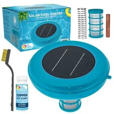 U.S. Pool Supply Solar Pool Ionizer Cleaner & Purifier - Chlorine-Free Sun Shock