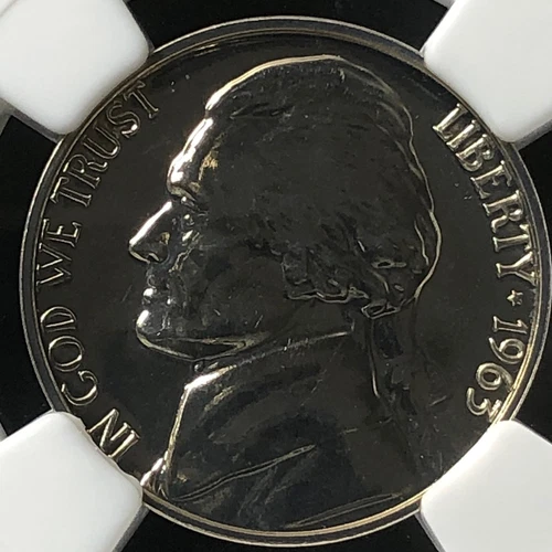 1963 5C Proof Jefferson Nickel NGC PF67       3512465-072