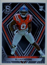Elijah Moore RC 2021 Spectra #293 Chronicles Draft Picks Rookie NY Jets