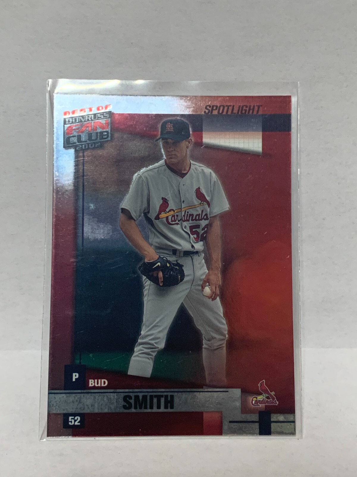 2001 Donruss Best of Fan Club Spotlight #d/100- Bud Smith #173