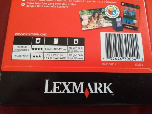 Lexmark Premium Photo Paper High Gloss 120 Sheets 4x6 in Inkjet 240 GSM NEW UK - Picture 5 of 8