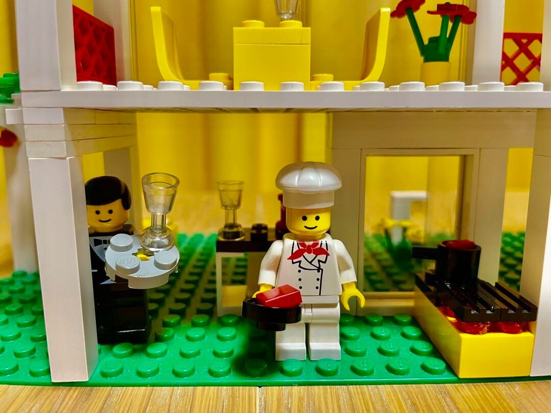 LEGO 6376 Legoland Town Breezeway Cafe no box Used from Japan | eBay