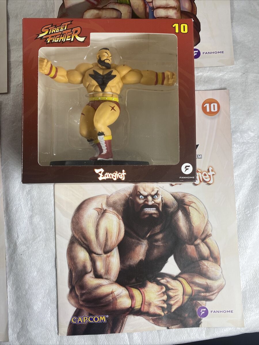 Street Fighter figures from the video game - Fanhome