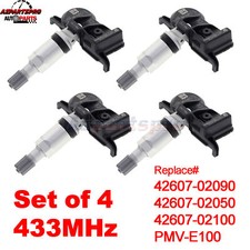 4pcs Tpms Tire Pressure Sensors For Toyota Avalon Camry 4runner Corolla 2020- 4pcs Tpms Tire Pressure Sensors For Toyota Avalon Camry 4runner Corolla 2020-