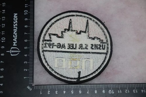 ORIGINAL US NAVY SQUADRON SHIP JACKET PATCH USNS S P LEE AG-192 - Picture 2 of 2