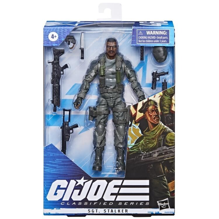 Hasbro G.I. Joe Classified Series Sgt. Stalker Action Figure IN