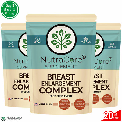 Brustvergrößerungskomplex 5000mg Kapseln - Pueraria Mirifica - 100% stark & vegan