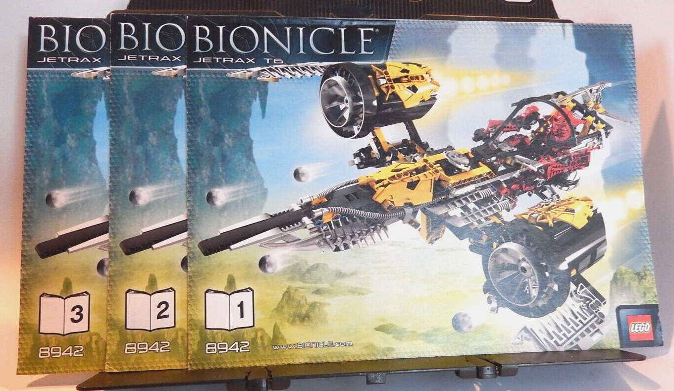 Lego 8942 Jetrax T6 Limited Edition Bionicle Battle Vehicles 100 