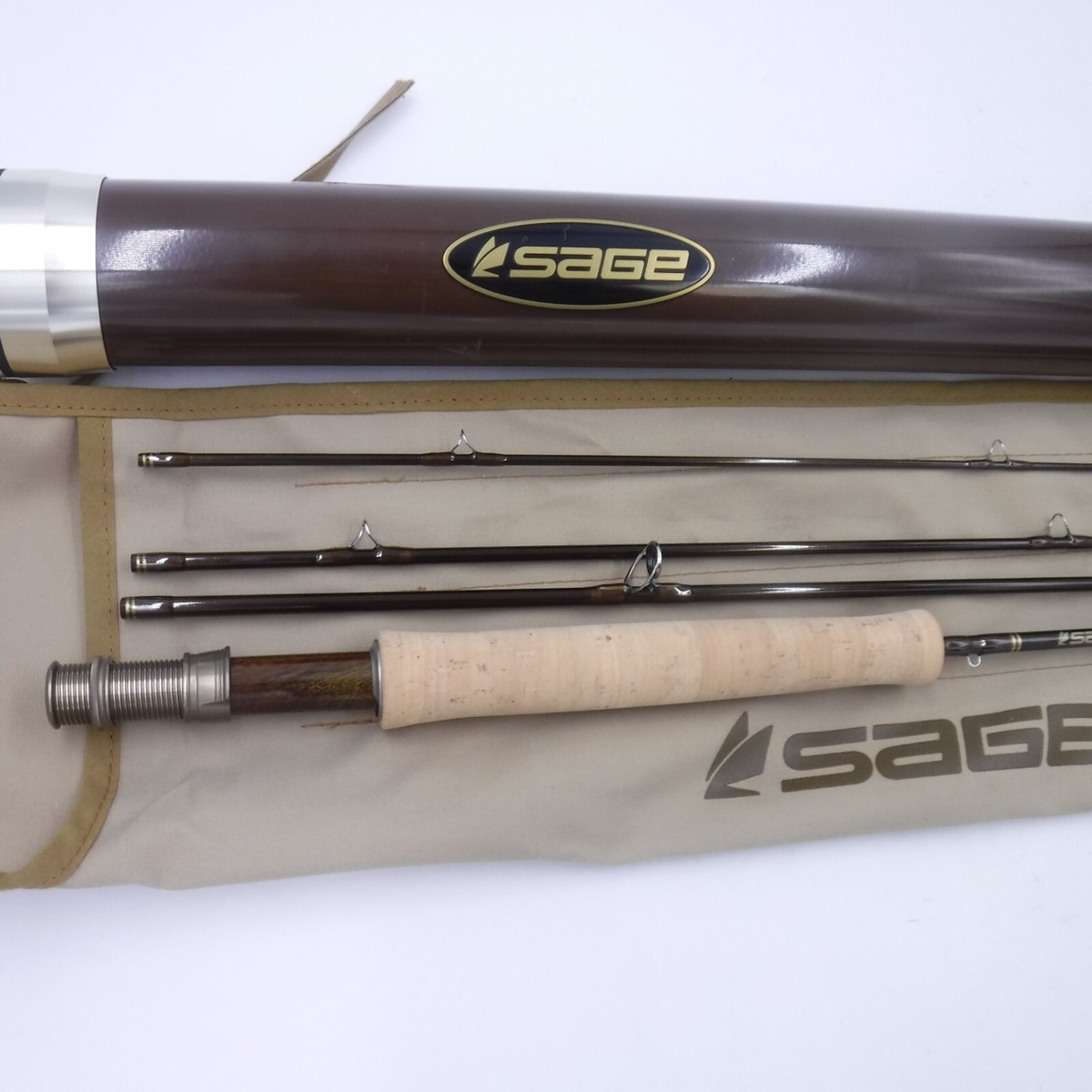 Sage Trout LL 7'9 3WT Fly Rod 4 Piece 379-4 Walnut Insert Konnetic HD SEE  DESC