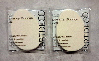  ARTDECO - 2 Stück Make up Sponge oval/Schwamm - 6086 - NEU/OVP  