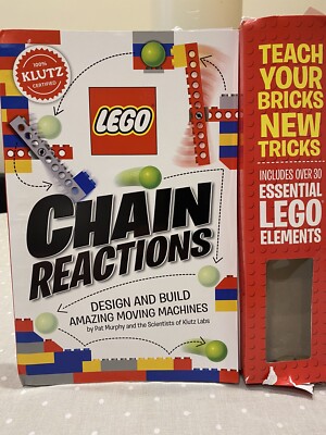 Lego Chain Reactions by Pat Murphy (Mixed Media, 2015) *Book Only No Pieces*