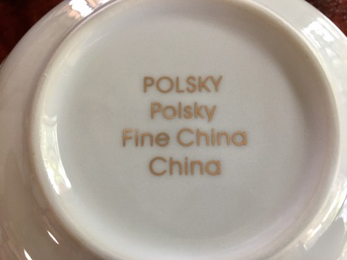 "Polsky Polsky Feinchina guter Zustand Platte 14"" x 9""" - Bild 4 von 5