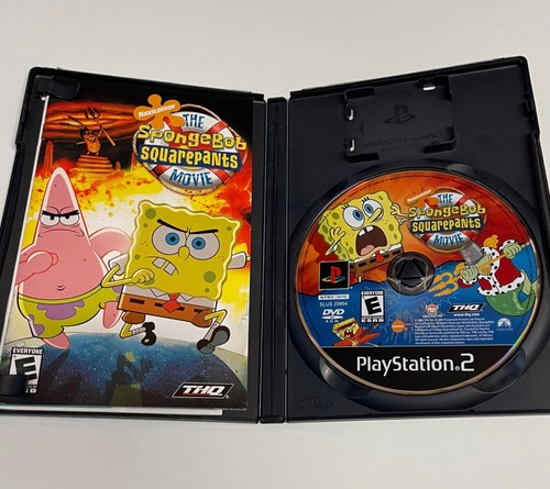 SpongeBob SquarePants Movie (Sony PlayStation 2, 2004) - Picture 2 of 3