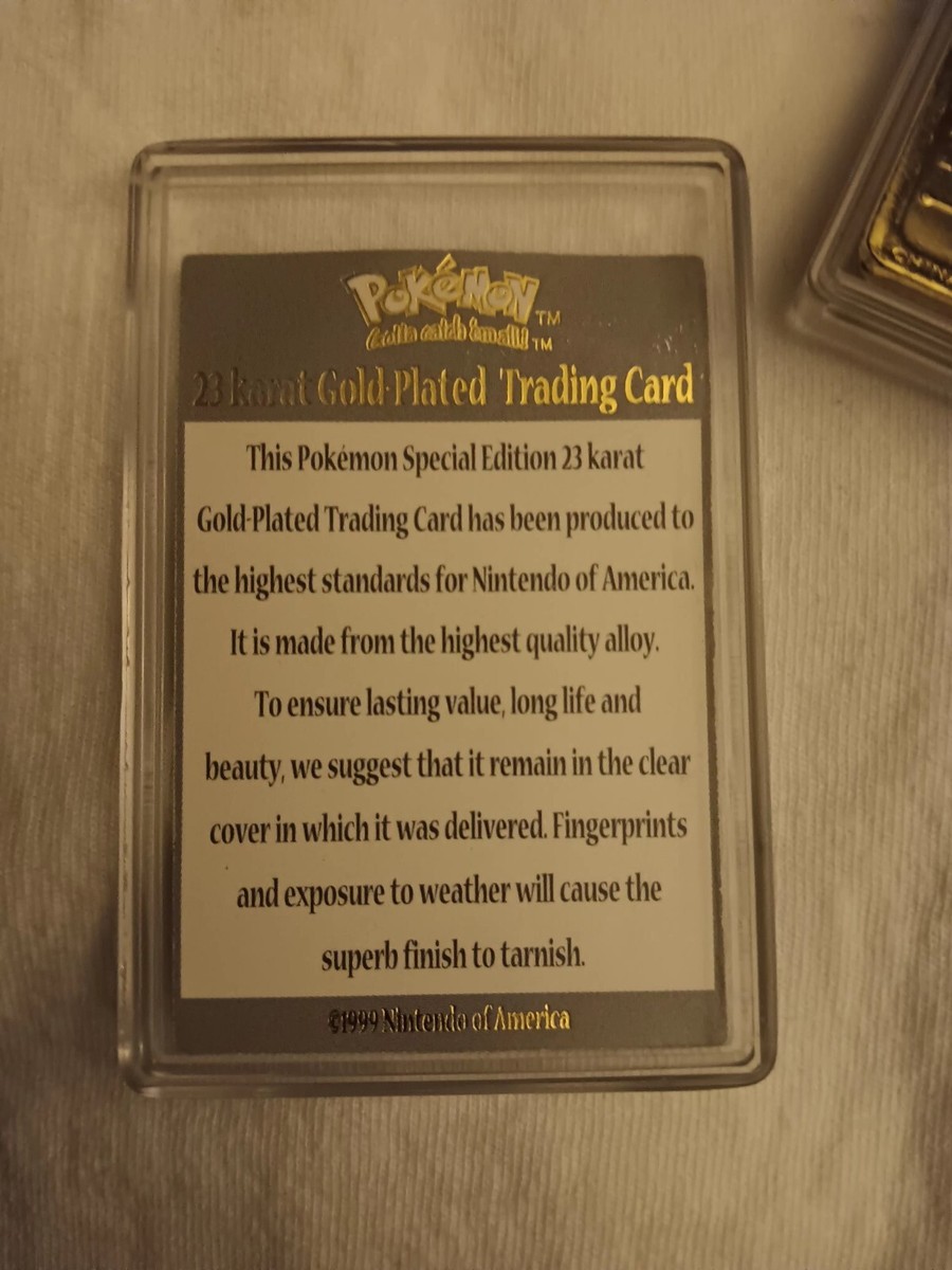 Jigglypuff Pokémon Special Edition 23 Karat Gold-Plated Jigglypuff Pokémon Special Edition 23 Karat Gold-Plated