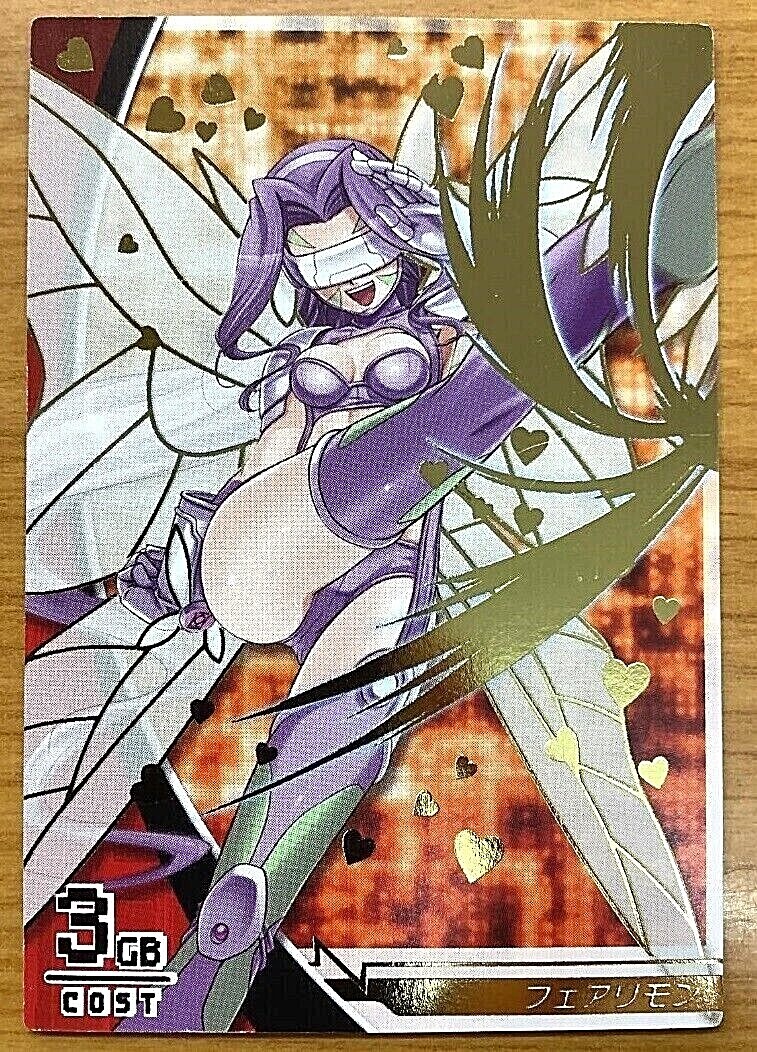 Digimon Jintrix Kazemon Queen Rare Japanese TCG
