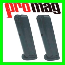 2 - SIG SAUER P320 Magazine 9mm 10 Round Black Oxide 10rd Mag by ProMag SIG25