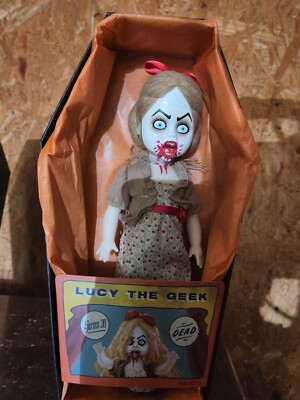 Poupée Living Dead Dolls – Lucy The Geek – MEZCO – Occasion