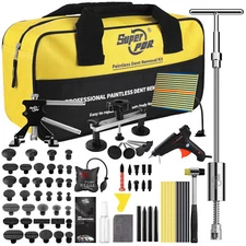 73PCS Car Dent Puller Repair Paintless Hammer Kit Removal Hail Lifter Tool PDR