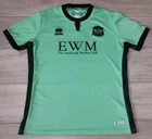 Carlisle United Football Away Shirt 2019/2020 - Errea L Large Jersey Green Top