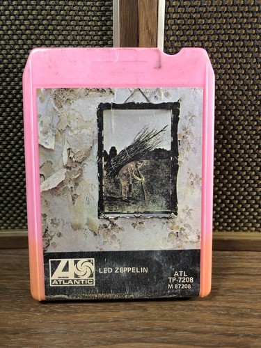 Led Zeppelin 8 Track Tape - Led Zeppelin IV - Atlantic 7208 - Record Club