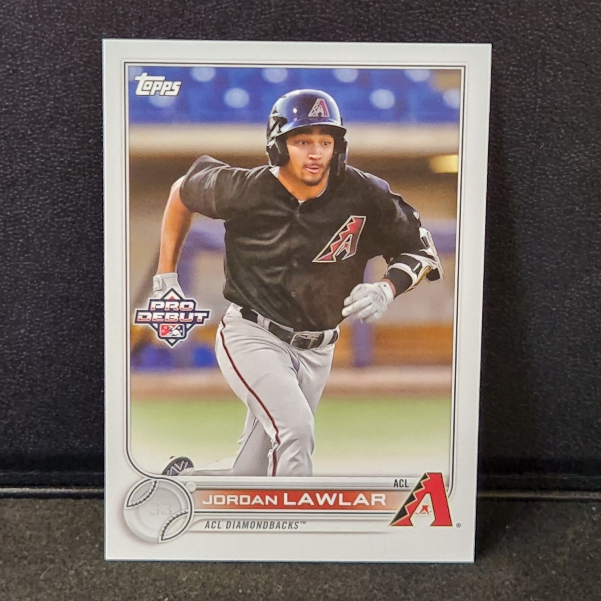 MLBデビュー!!】jordan lawlar Topps pro debut auto 直筆サイン 