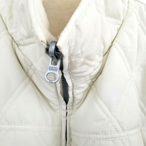Weatherproof Garment Co Damen XL Wendejacke Mantel Steppfleece Creme - Bild 5 von 9