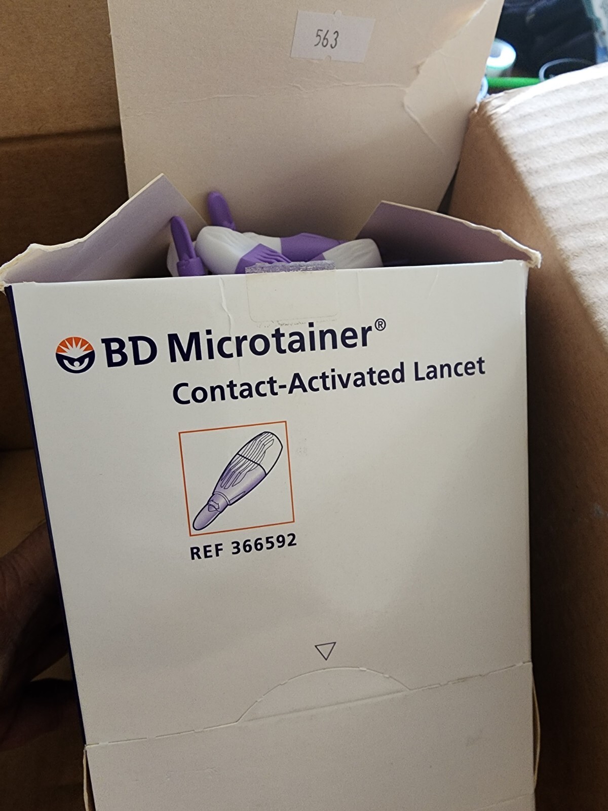 Bd Microtainer Contact Activated Lancets Lancet Blue Blood Volume