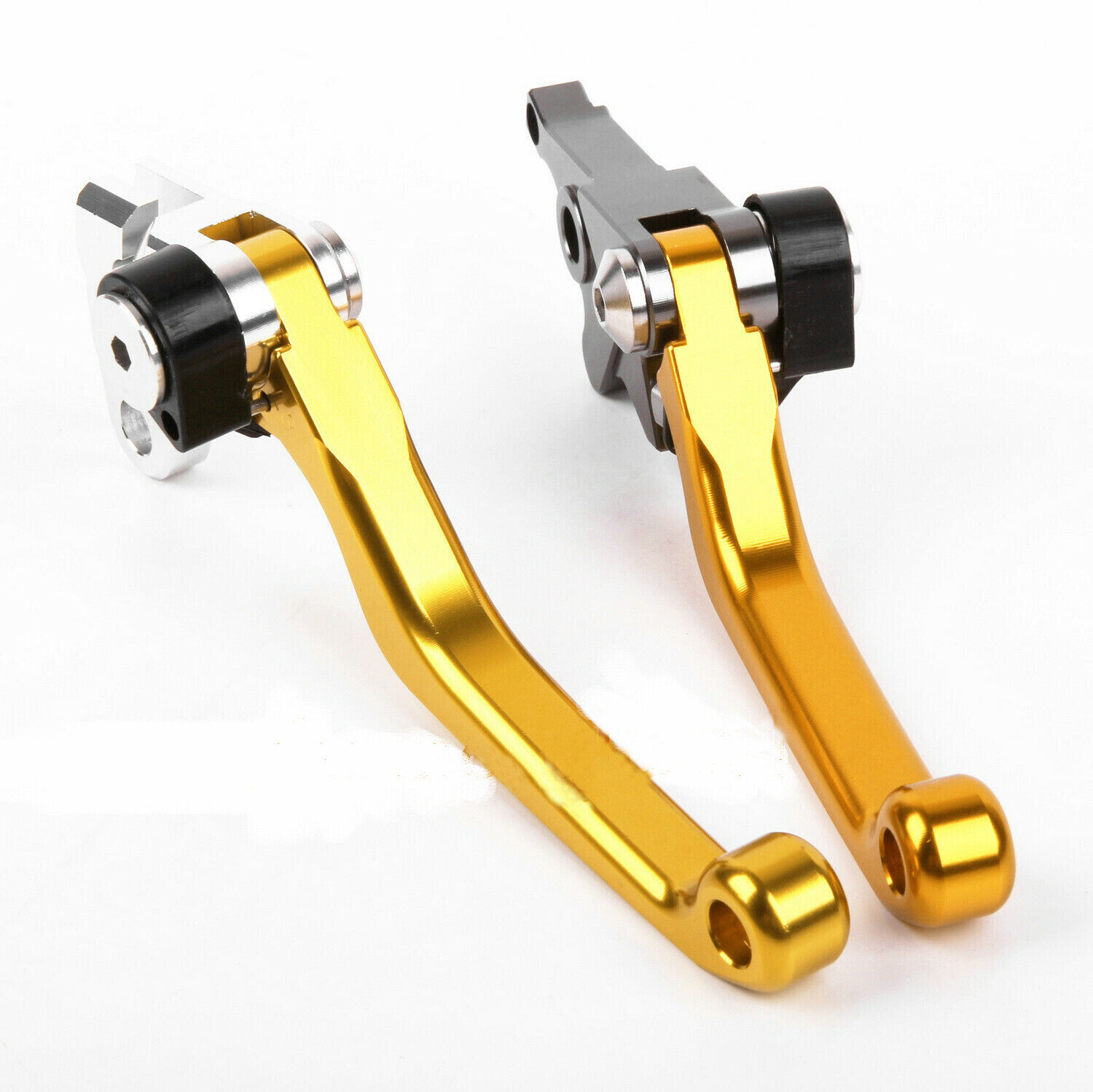 NACORE Dirt Bike Brake Lever For KLX110/KLX110L 2010-2024 - Green Folding Lever
