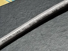 Alpha Wire 86705CY 22/5P XtraGuard Continuous Flex Data/Control Cable Gray /10ft