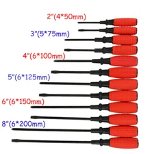 Screwdriver Set Phillips Slotted 2-in-1 Combination Multi Household Repair Tools