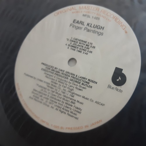 MFSL,Original Master Recording:Earl Klugh, Finger Paintings LP, No UPC,B/C Ex - Picture 2 of 7