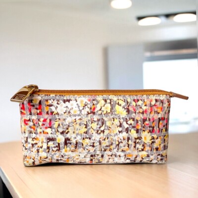バッグ Vintage Fendi Zucchino accessory pouch 1990s Vintage FENDI Zucchino Jacquard Mini Pouch Bag | eBay