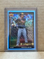 KESTON HIURA 2021 TOPPS ARCHIVES /25 #184