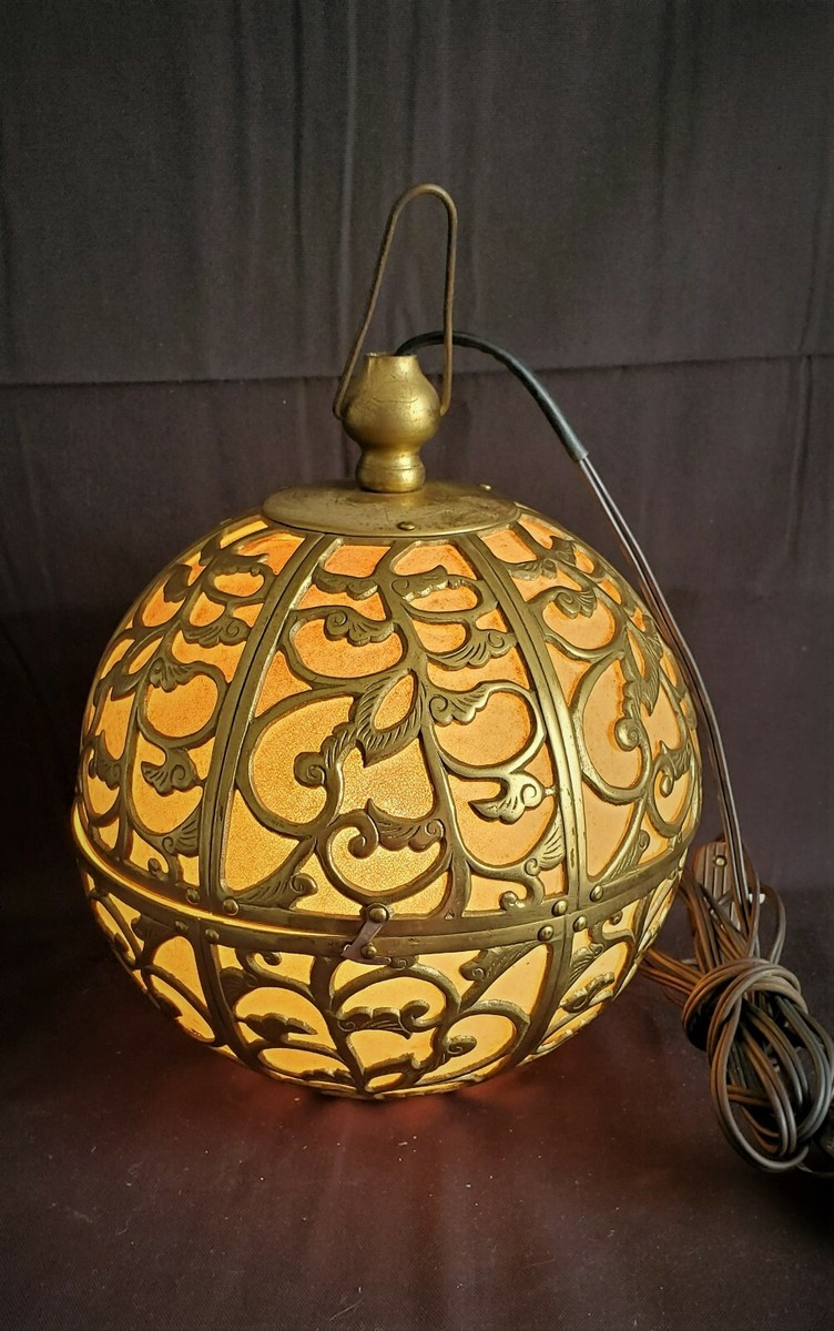 燈籠，古銅製，古董，時代物 燈籠，古銅製，古董，時代物