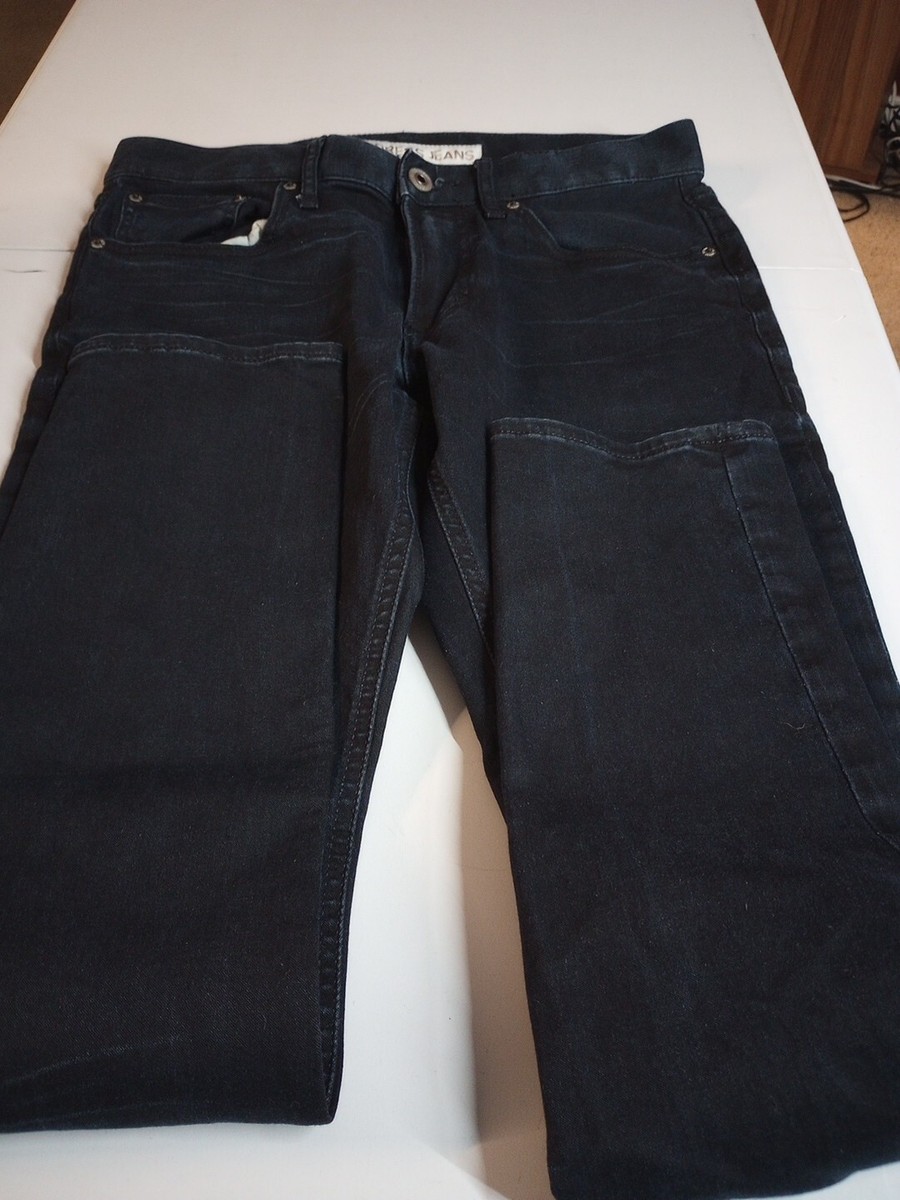 Express Jeans Alec Super Skinny Stretch Blue Denim Mens Size 30x