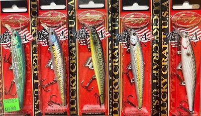 Lucky Craft Slender Pointer 97MR Rip Bait 3/8oz Suspending Jerkbait -Pick Color
