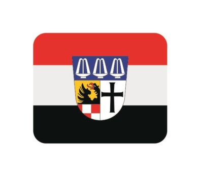 Mousepad Fahne Flagge Landkreis Bad Kissingen Mauspad