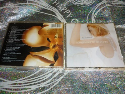MADONNA - SOMETHING TO REMEMBER (CD, 14 TRACKS, 1995) (141188 A)
