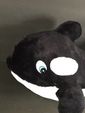 Orca Killer Whale 15  Plush Dankin Vintage Warner Bros EUC Free Willy Look