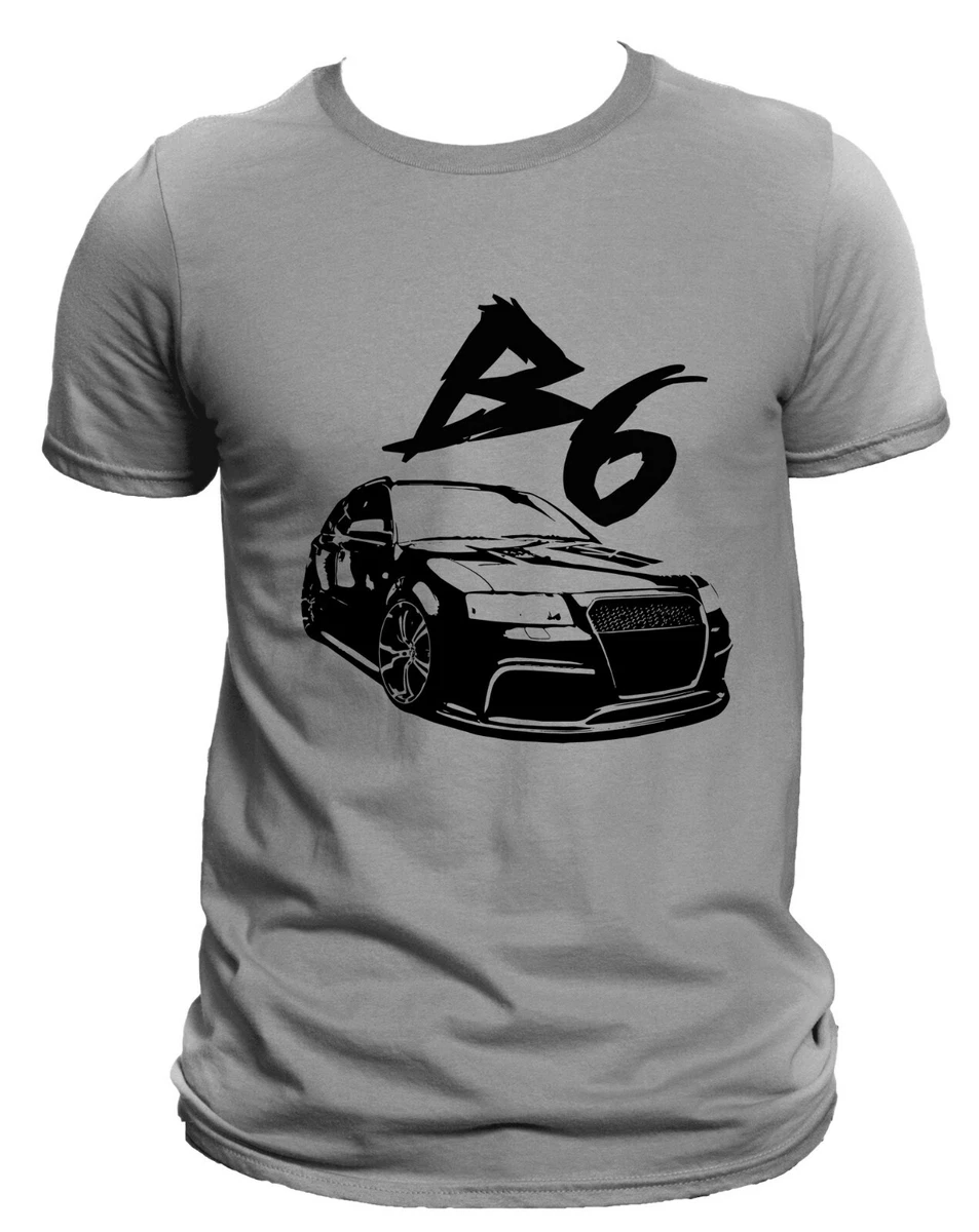 AUDI A4 B6 RS T Shirt NEW DTG Print Logo Shirt Short Sleeve