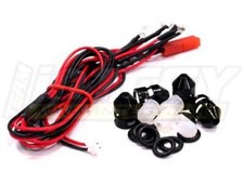 Lexan Corpo Foro di Montaggio LED Luce Marcatore Set 6V per Pali da 3mm, 4mm e 5mm