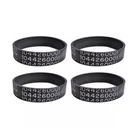 (4) NEW Vacuum Belt Fits For Royal All Metal Model Upright Vacuums 1044260001
