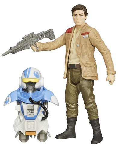 Disney Star Wars Poe Dameron Armor Up The Force Awakens Figure 3.75” - Picture 2 of 2