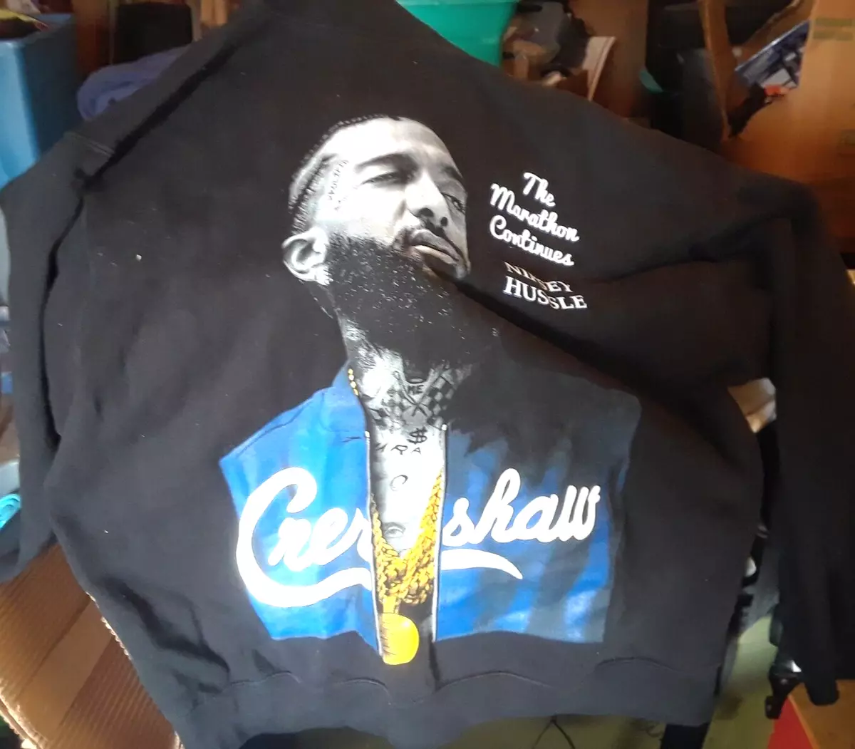 The Marathon Clothing Crenshaw Hoodie Sweatshirt Youth Boys XL