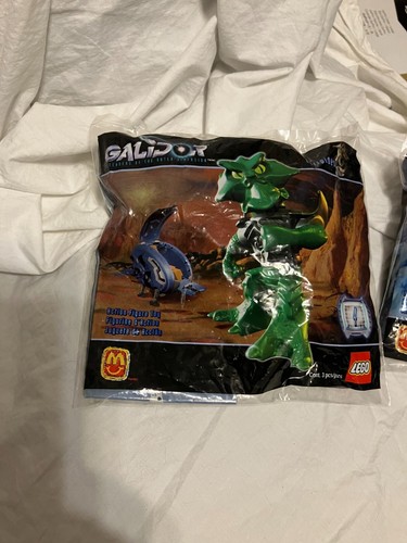 Lego Nepol und Euripides Polybeutel McDonalds Happy Meal Toys 2002 #4 #5 - Bild 2 von 8