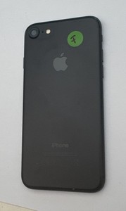 Original Apple iPhone 7 Gehäuse Rahmen Deckel Komplett Vormontiert Schwarz Matt