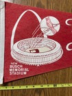 Vtg 1968 ST LOUIS CARDINALS New Busch Memorial Stadium Baseball Felt Pennant VG — photo 3