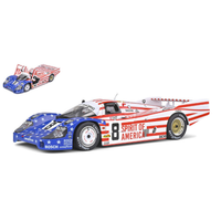 Porsche 956 Lh N.8 Le Mans 1986 FOLLMER-MORTON-MILLER 1:18 Solido Auto Competizi